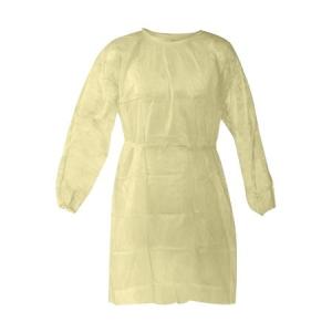 Quality Impervious Reinforced Disposable Green Cloth Veterinary Surgical Gown Apron wholesale