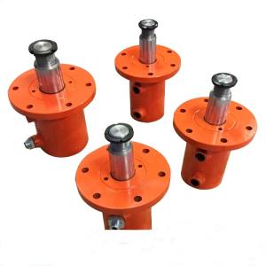 Quality Single Acting Welded Hydraulic Cylinders For Hydraulic Press Front Flange Mount wholesale