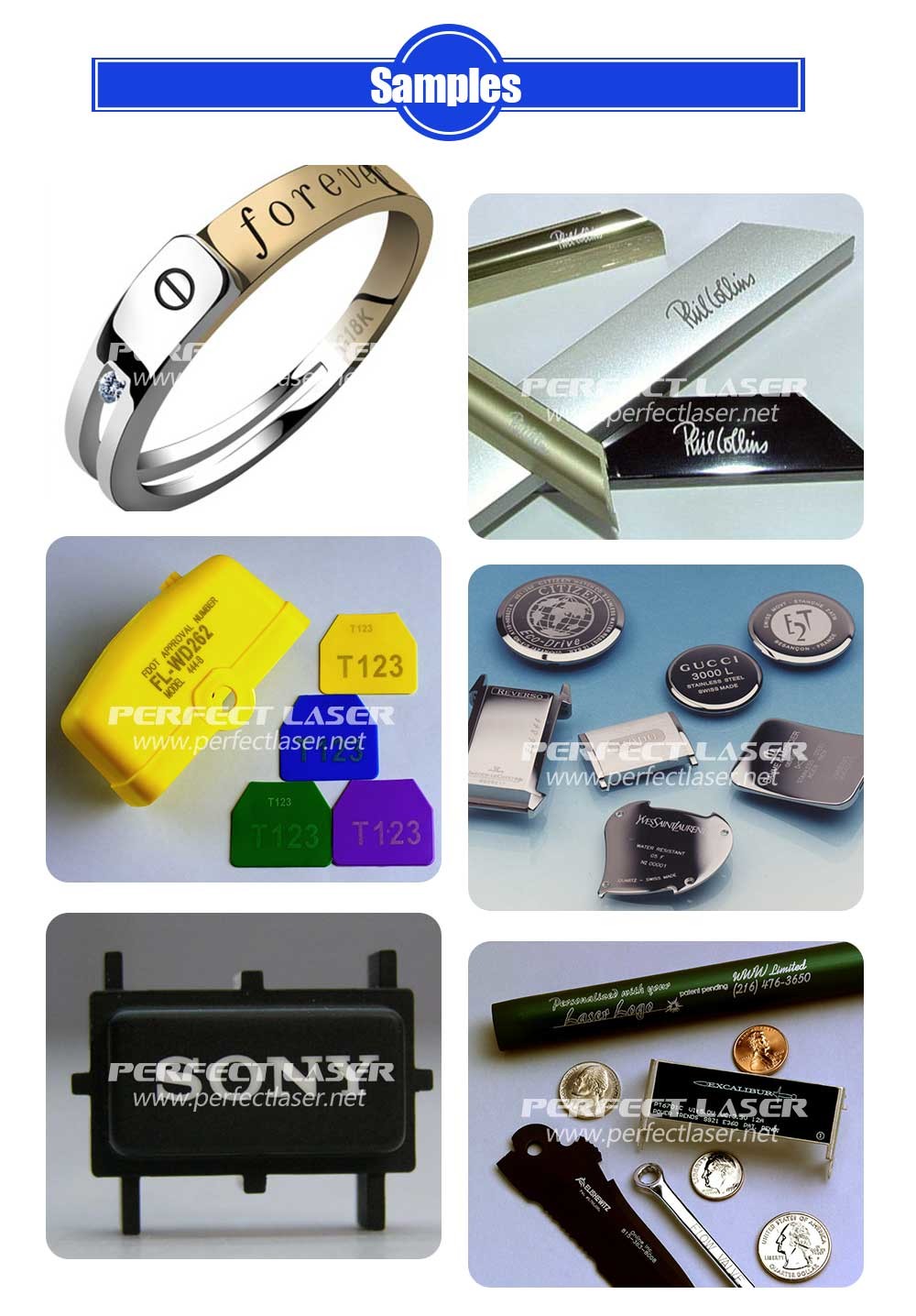 7000mm/s Marking speed Portable Fiber Laser Marking Machine Applied in electronic products graphic surface