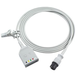 Quality Mindray 0012-00-1255-01 TPU ECG Trunck Cable AAMI 6Pin ECG Cable wholesale