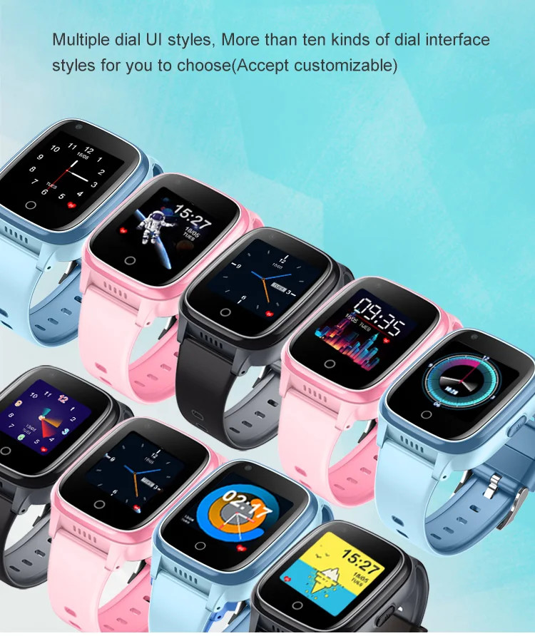 D32 700mAh Waterproof Childs Watch With Tracker Activity Tracker For Teenager