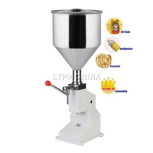 Quality Small 50ml Manual Cream Filling Machine Paste 13kg wholesale