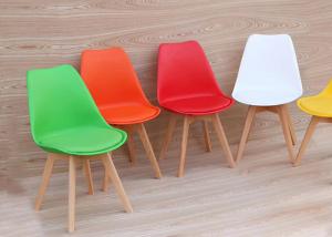 Quality Ergonomic Height Beech Wood Chair , High Back Leather Dining Chairs wholesale