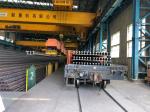 Mining Railroad Steel Track Rail , Din Crane Rail P24 GB Standard 93.66mm Heigth