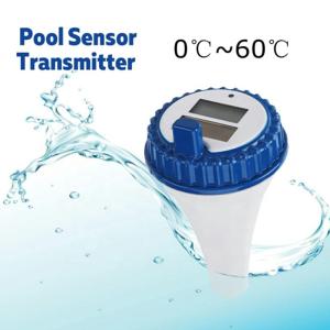 Quality OBM Outdoor Swimming Pool Spa Fish Pond Wireless Water Thermometer Accurate Digital Display wholesale