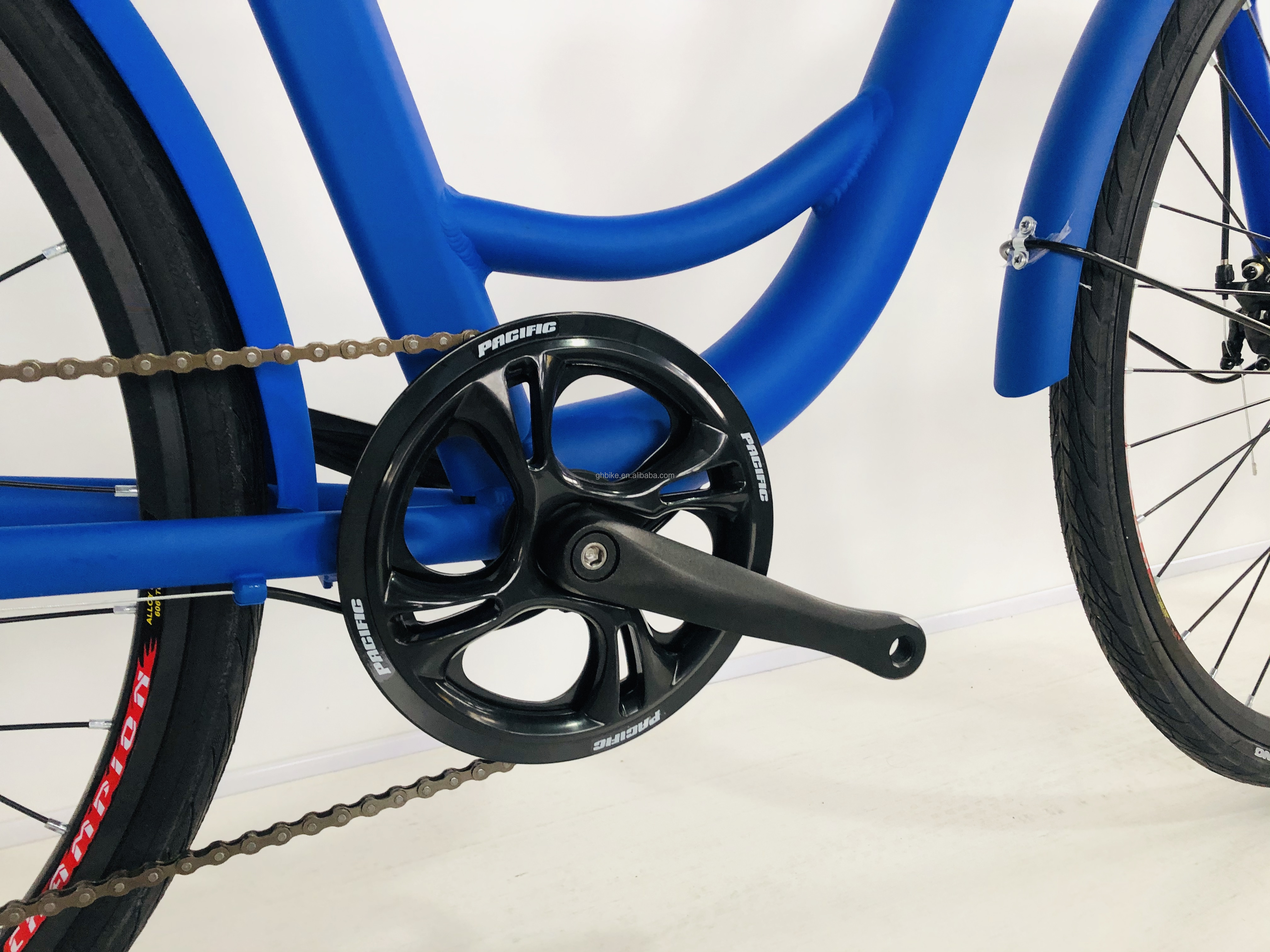 48V 500W 14AH 28MPH OEM Customized Women Lady Step Though Electric City Bike for Easy