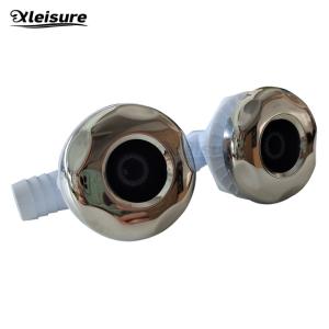 Quality 2.25''pulsator/twin pulse spa Nazzle for spa hot tub stainless steel spa jet S/S hydro-therapy hot tub jet wholesale