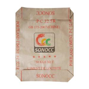 Quality 20kg - 50kg Polypropylene Valve Cement Bag Laminated Empty PP Bags wholesale