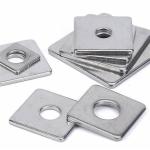 304 316 Stainless Steel Din 436 Square Washers for Wood Constructions Projects