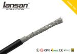 Double Jacket Al Foil 24AWG HDPE Cat5e Lan Cable