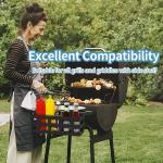 BBQ Accessories Organizer Box 28" 36" Blackstone Griddles Caddy Clamp on