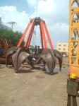 Double Rope Crane Grapple Attachment Used In Docks Steel Mills