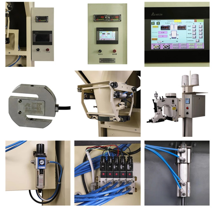 25kg Automatic Bagging Machine For Fertilizer Coco Peat Charcoal Packing Machine