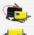36v 12V 24V Portable 25A Three-Stage Lead Acid Battery Charger