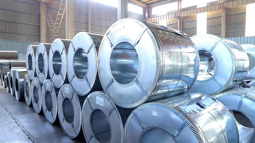 50 275g Galvanized Zinc Steel Coil A653 Grade Thickness 0.12mm-2.0mm