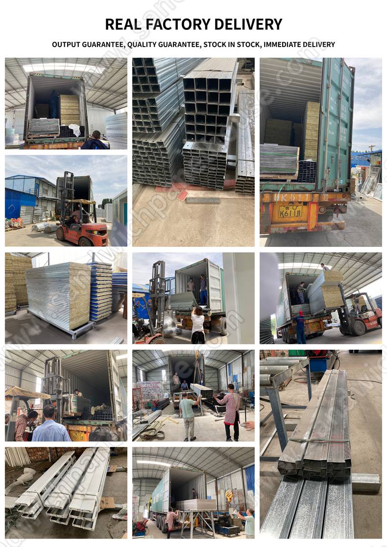 Pre Fab Houses Worker Labor Camp Fireproof Portable Accommodation