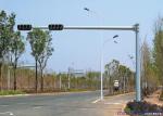 Hot Dip Galvanized Q235 Traffic Light Pole Traffic Road Sign Board Pole