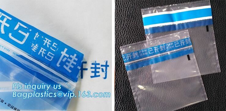 Opaque Tamper Evident Sealing Plastic Bank Money Steb Security Bag / Custom Self Adhesive Plastic Courier Bag, bagease