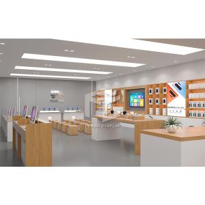 Quality OEM MDF Mobile Phone Display Shelf Cellphone Accessories Retail Store Stand wholesale
