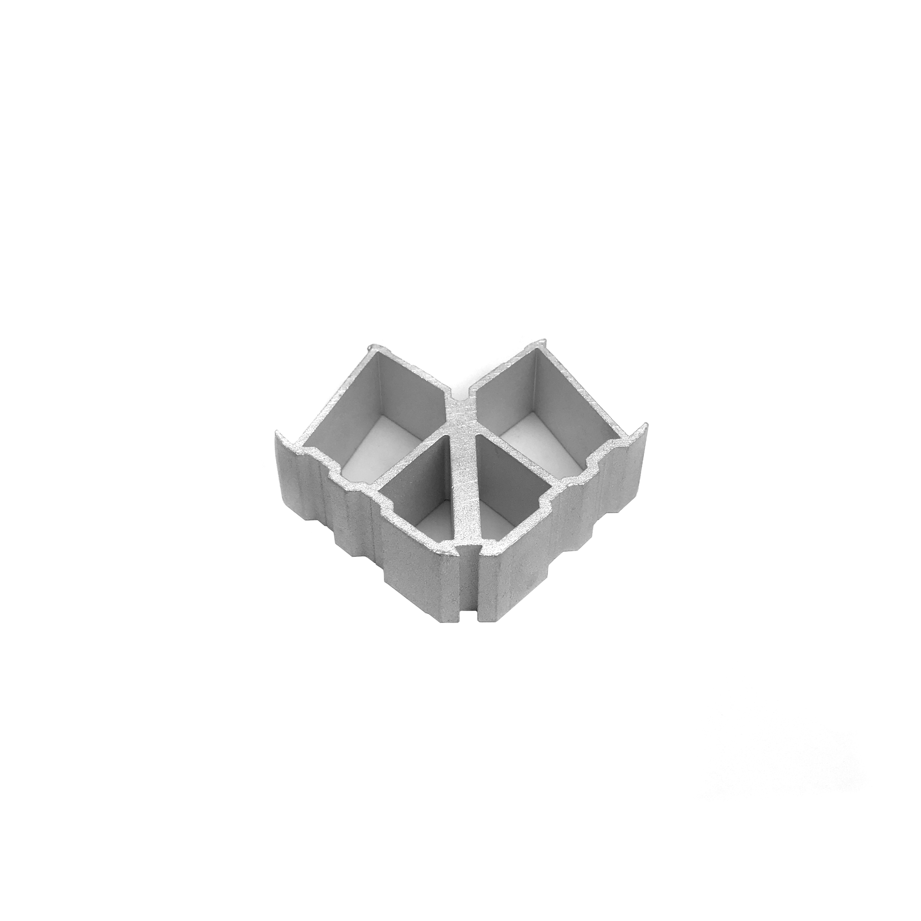 Height 40mm Aluminum Corner Joint For Outdoor Sunroom Door And Window Frame