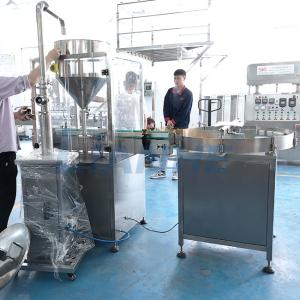 Quality CE Cosmetic Cream Liquid Filling Machine Anti Drip Touchscreen Control wholesale