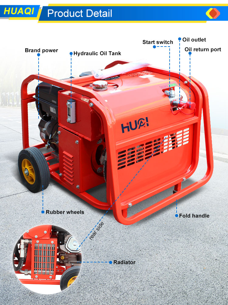 Standard Structure 13HP Hydraulic Power Unit Hydraulic Power Station 40L/min Flow Rate