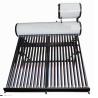 Buy cheap non pressure evacuated tube solar water heater with 20liter horizontal feeder from wholesalers