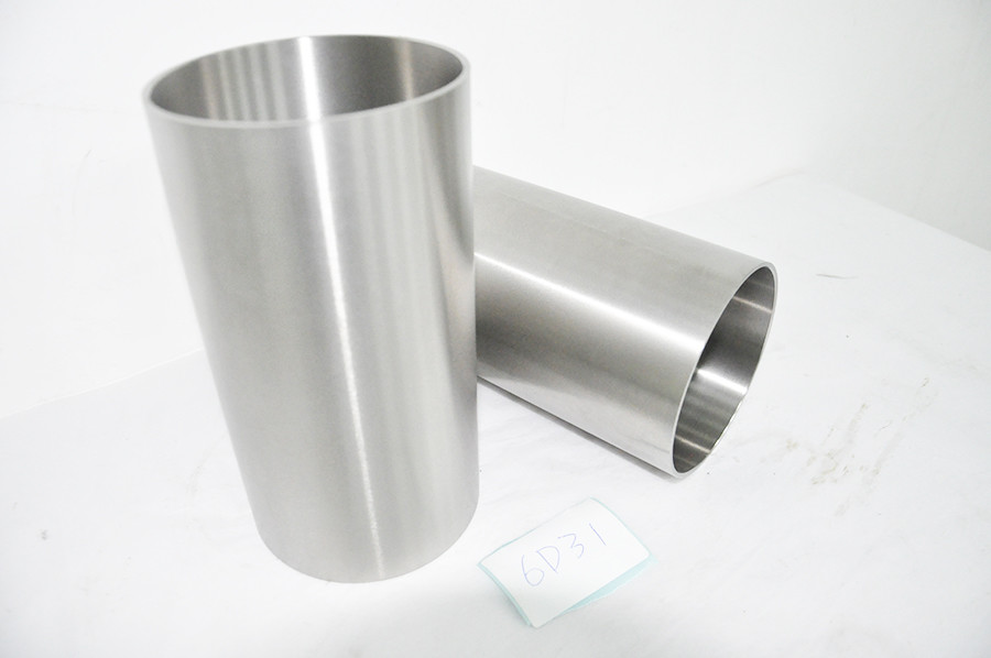 Lightweight Mitsubishi Replacement Parts 6d31 Cylinder Liner Simple Structure