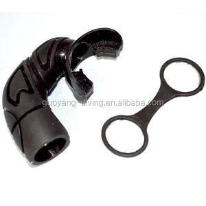 Quality Customized Scuba Diving Accessories Clear Black Silicone Mouthpieces wholesale