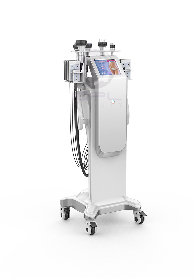 Guangdong Laser Technology DPL Popular latest s-shape cavitation 40 et 80 et radiofrquence slimming machine lipocavitation