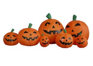 Quality Outdoor Air Balloon Advertising , Halloween Decoration Inflatable Pumpkin Ball wholesale