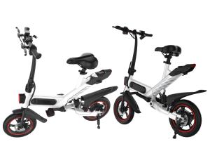 Quality Lightweight Full Size Smart Folding Electric Bike Adjustable Seat Height wholesale