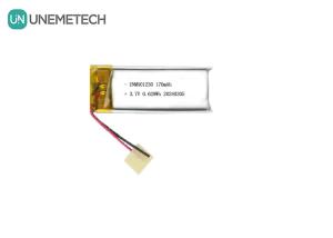 Quality Rechargeable Lithium Polymer Battery 501230 3.7V 170mAh Li-polymer Battery for Wireless Earphone wholesale