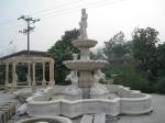 Big Statue Carved Stone Marble Water Pool Fountain Outdoor