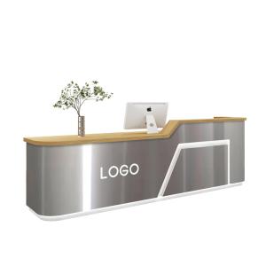 Quality Mail packing N stainless steel cashier desk for hotel beauty salon and clothing store wholesale