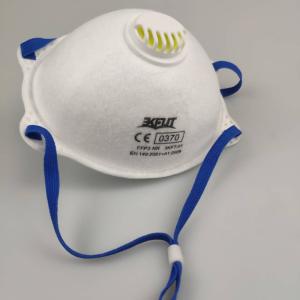 Quality Nonwoven Fabric FFP3 NR Disposable Face Mask With Breathing Valve wholesale