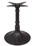 Metal Cast Iron Restaurant Table Bases / Powder Coating Tulip Table Base