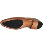 Feedback Casual Leather Customized Logo Printed Good Dress Shoes Men Leather