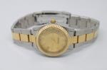 Folded Edge Classic Mens Metal Watches Stainless Steel Wrap Bands
