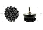 TwistFlex 65mm OD 60 Grit Brake Rotor Hone, Flexible Ball Stones Brush
