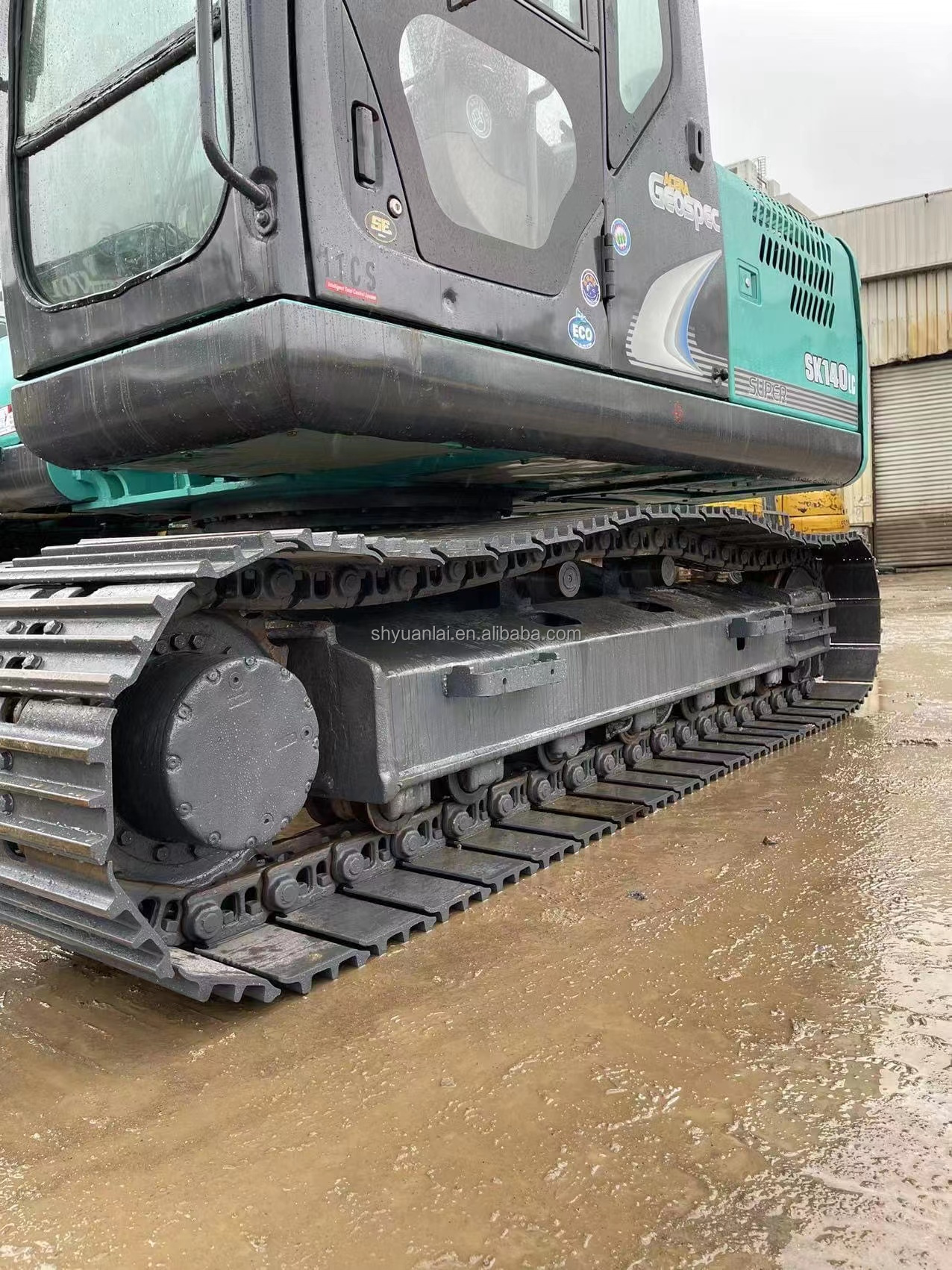 Hydraulic Cylinder Second Hand Shensteel SK140 Excavator With Durable Steel