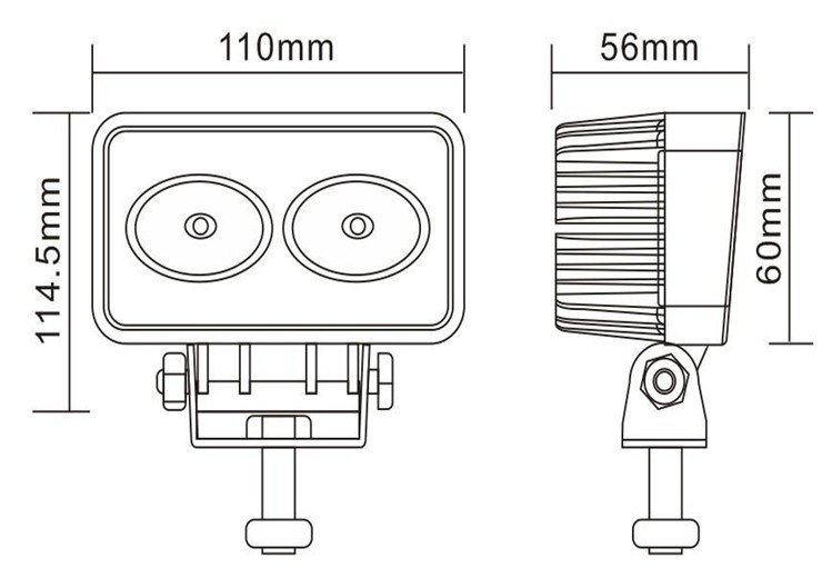 BB-30（Epistar/CREE led work light)