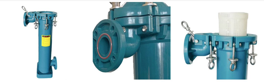 Weight 60KG Size 4 102X410mm PP Single Bag Filter Housing for Machinery Repair Shops