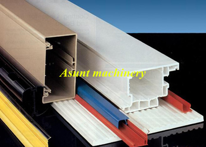 PVC Window And Door Plastic Profile Production Line With twin conical screw