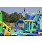 0.9mm Plato PVC Inflatable Water Park For Kids 5 Years Old