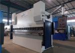 100 Ton Hydraulic Press Brake , 4000mm Aluminum Sheet Bending Machine