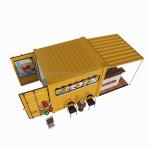 Customized Color Easily Installation Prefab Houses 10 ft Flat Pack Living