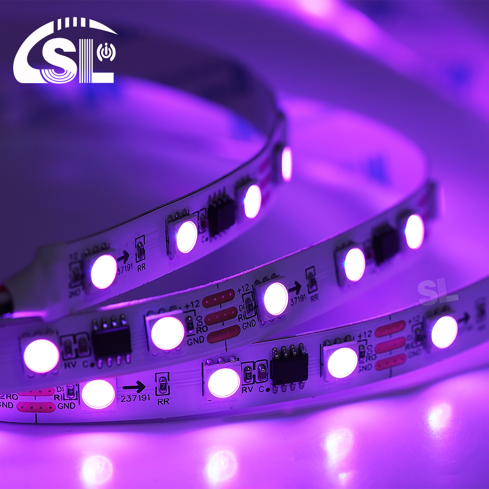 8mm 2811 60Ds DC12V RGB LED Light Strip for Ambience and Residential