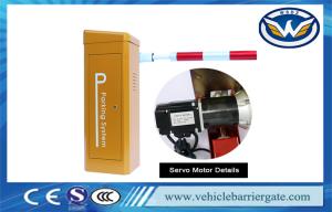 Quality Heavy Duty Servo Motor Car Park Boom Barriers Gate With 10 Million Operation Times wholesale