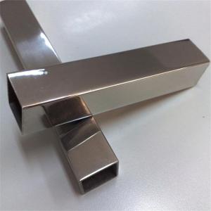 Quality 316l Stainless Steel Rectangular Tubing For Automobile / Building wholesale